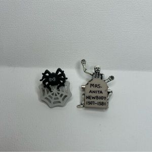 2 Halloween Hand-crafted Pins